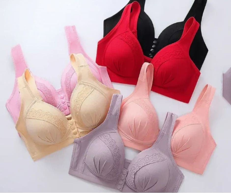 SoftShape™ – bawełniany, miękki biustonosz z przednim zapięciem