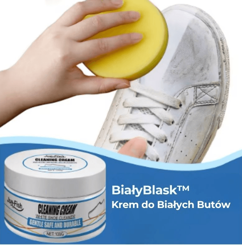 BiałyBlask™ – Krem do Białych Butów