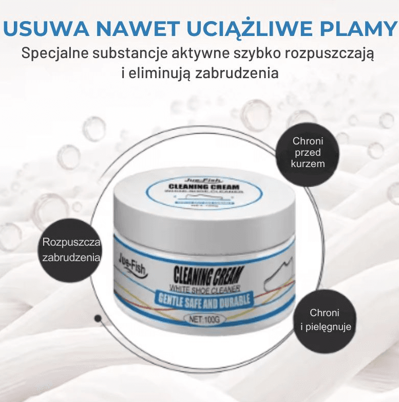 BiałyBlask™ – Krem do Białych Butów