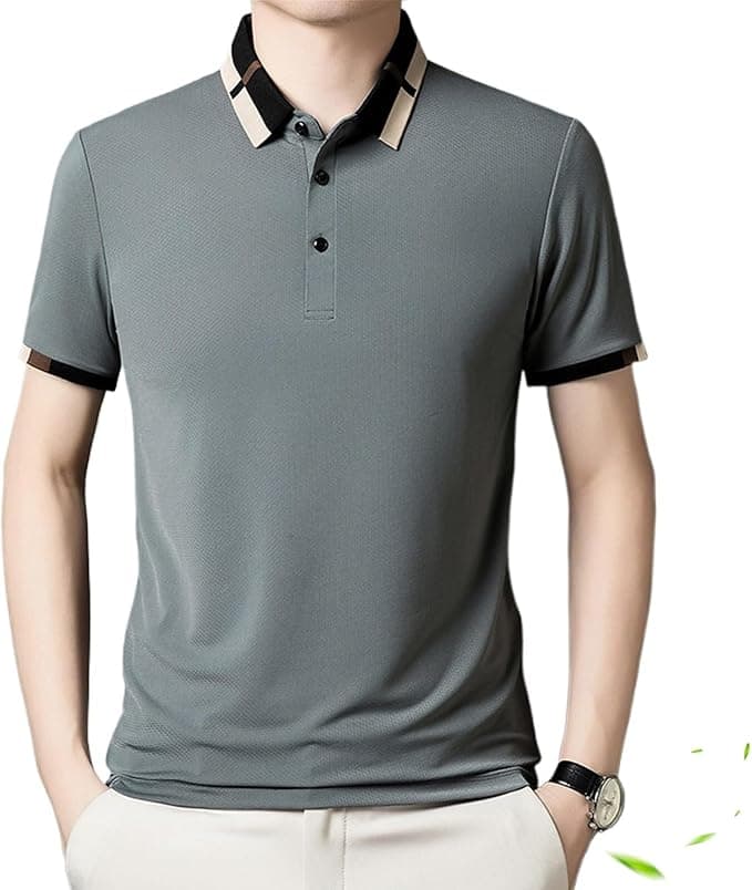 ClassWear™ – Stylowa Koszulka Męska z Krótkim Rękawem